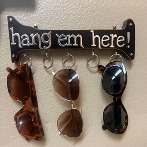 Sunglasses Wall Organizer Closet or Entryway Glasses Jewelry and Keys Holder